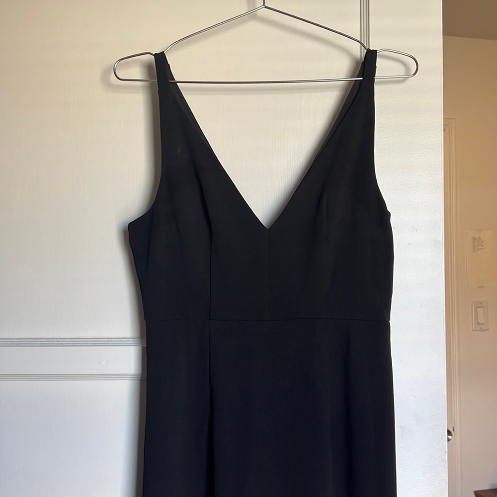 LULU’s Black Sleeveless MELORA” dress